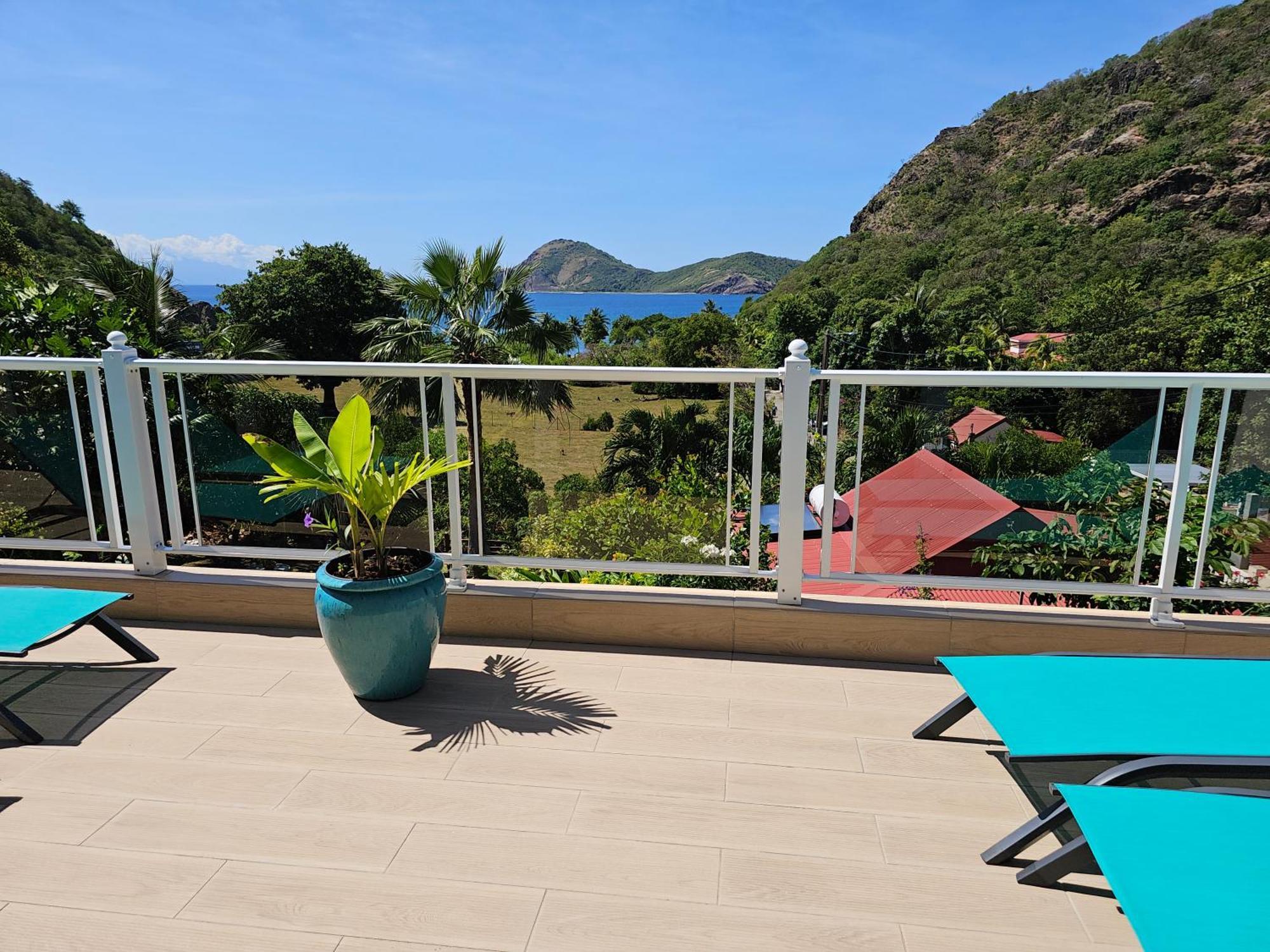 Villa Celyote - Haut De Villa, Vue Mer, A 150M De La Plage Anse Figuier Terre-De-Haut Eksteriør billede